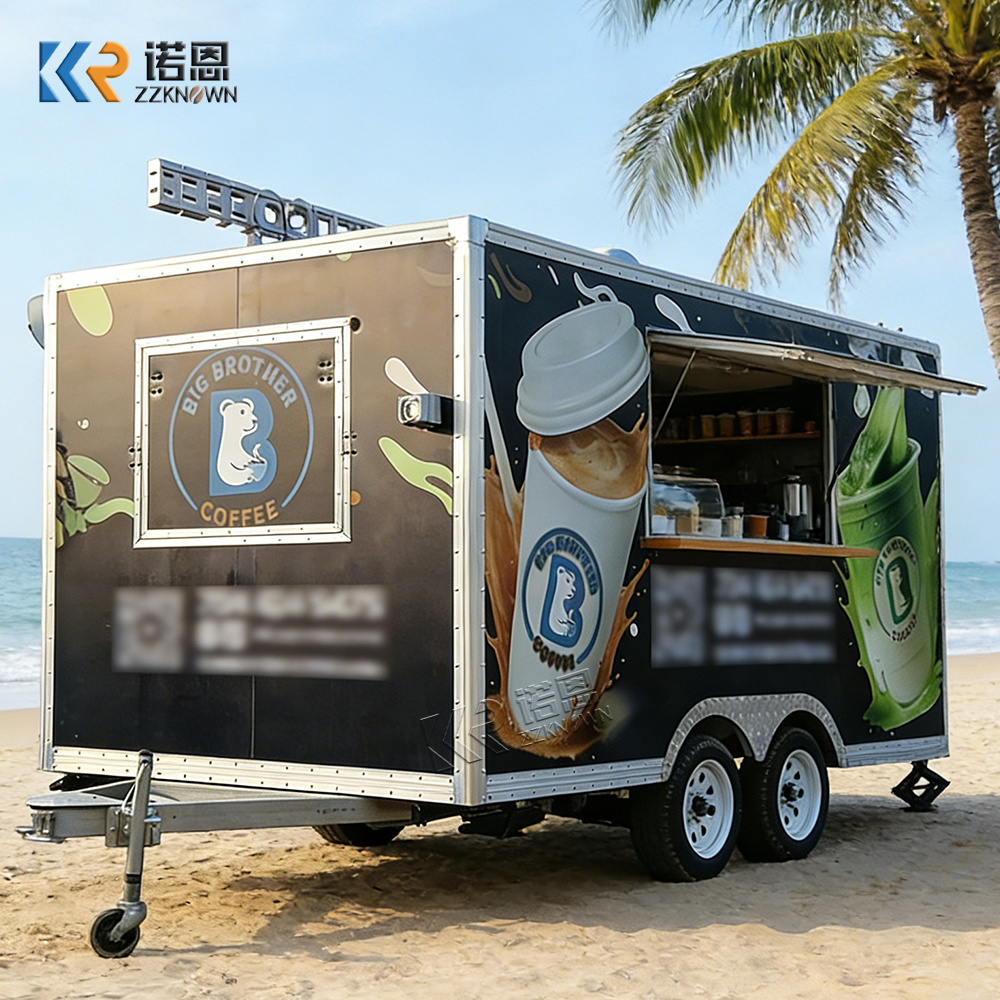Coffee Equipment Hamburg - مقطورة طعام القهوة المتنقلة، شاحنة تقديم