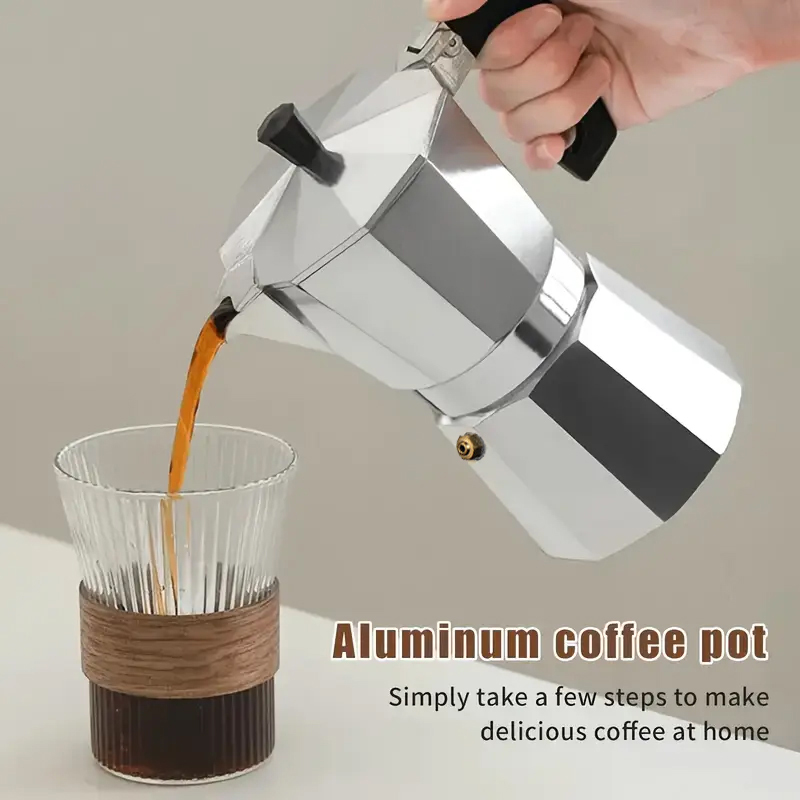 وعاء موكا كلاسيكي من الألومنيو - مراجعة Coffee Equipment Espresso وسعره
