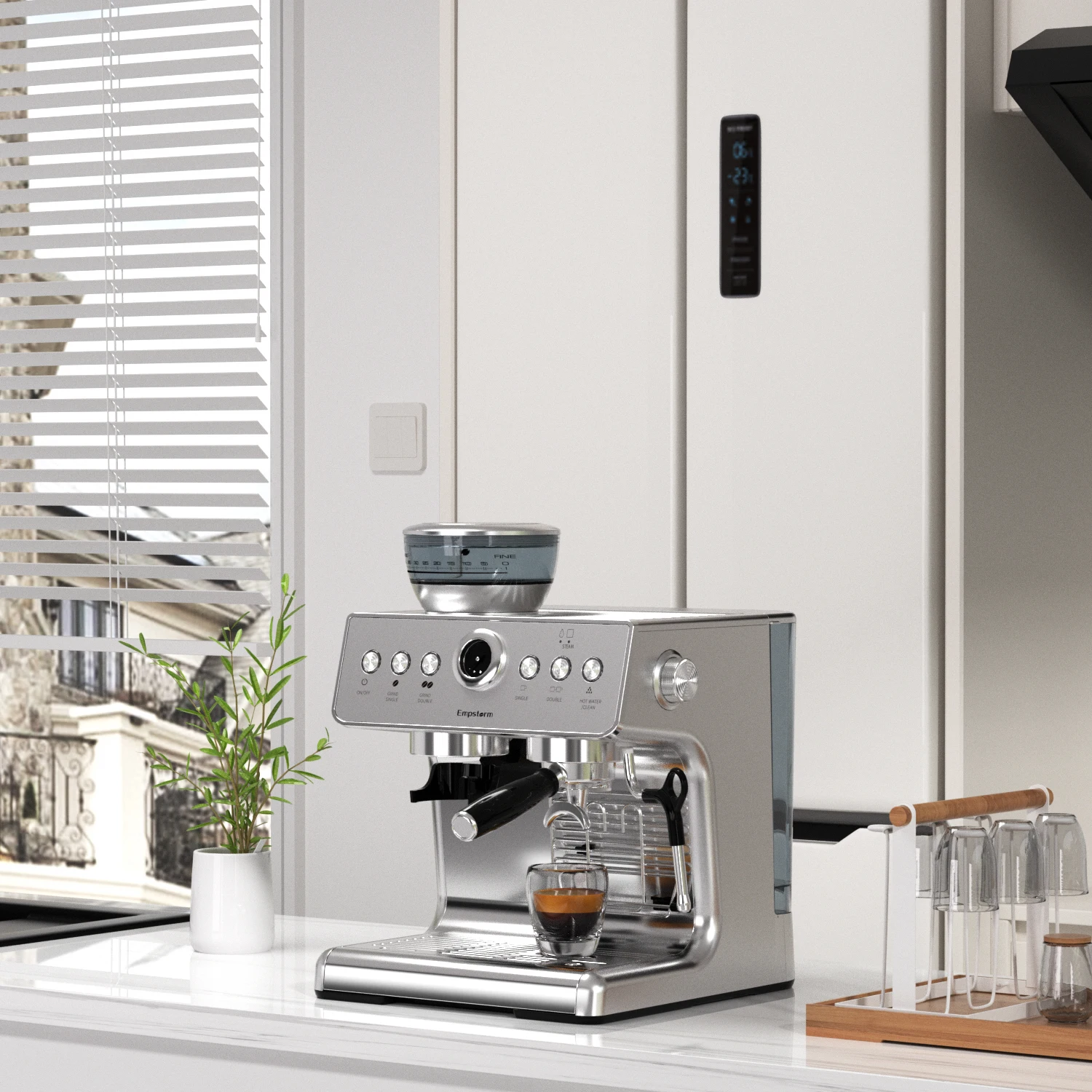 ماكينة قهوة إسبريسو أوتوماتيكي - مراجعة Coffee Equipment Pro وسعره